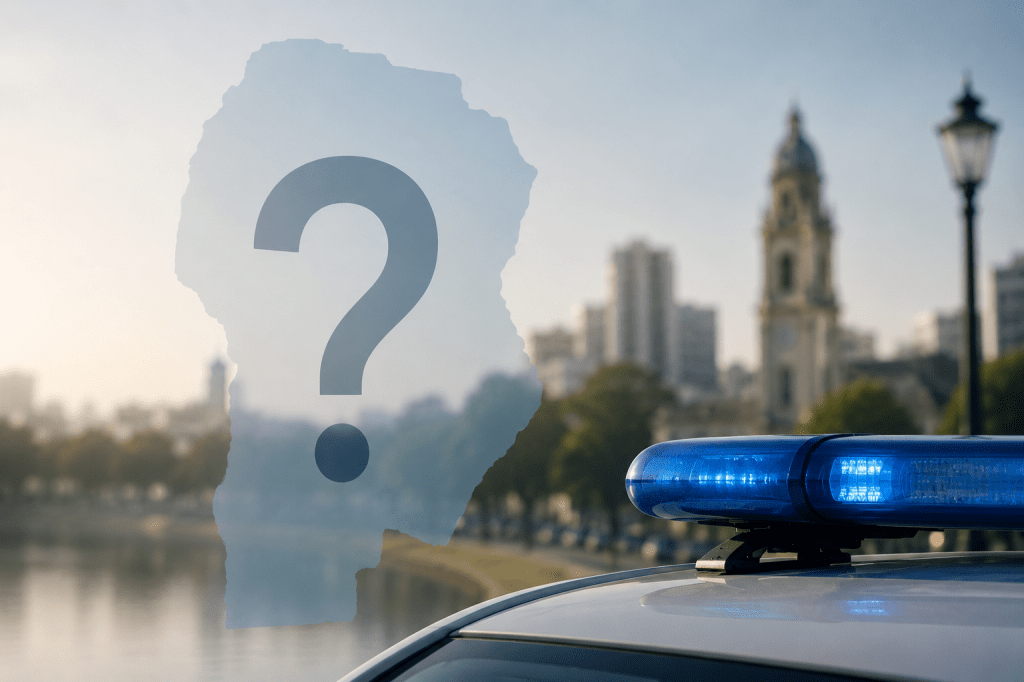 Policía de Córdoba en Bell Ville, ciudad cabecera del Departamento Unión.