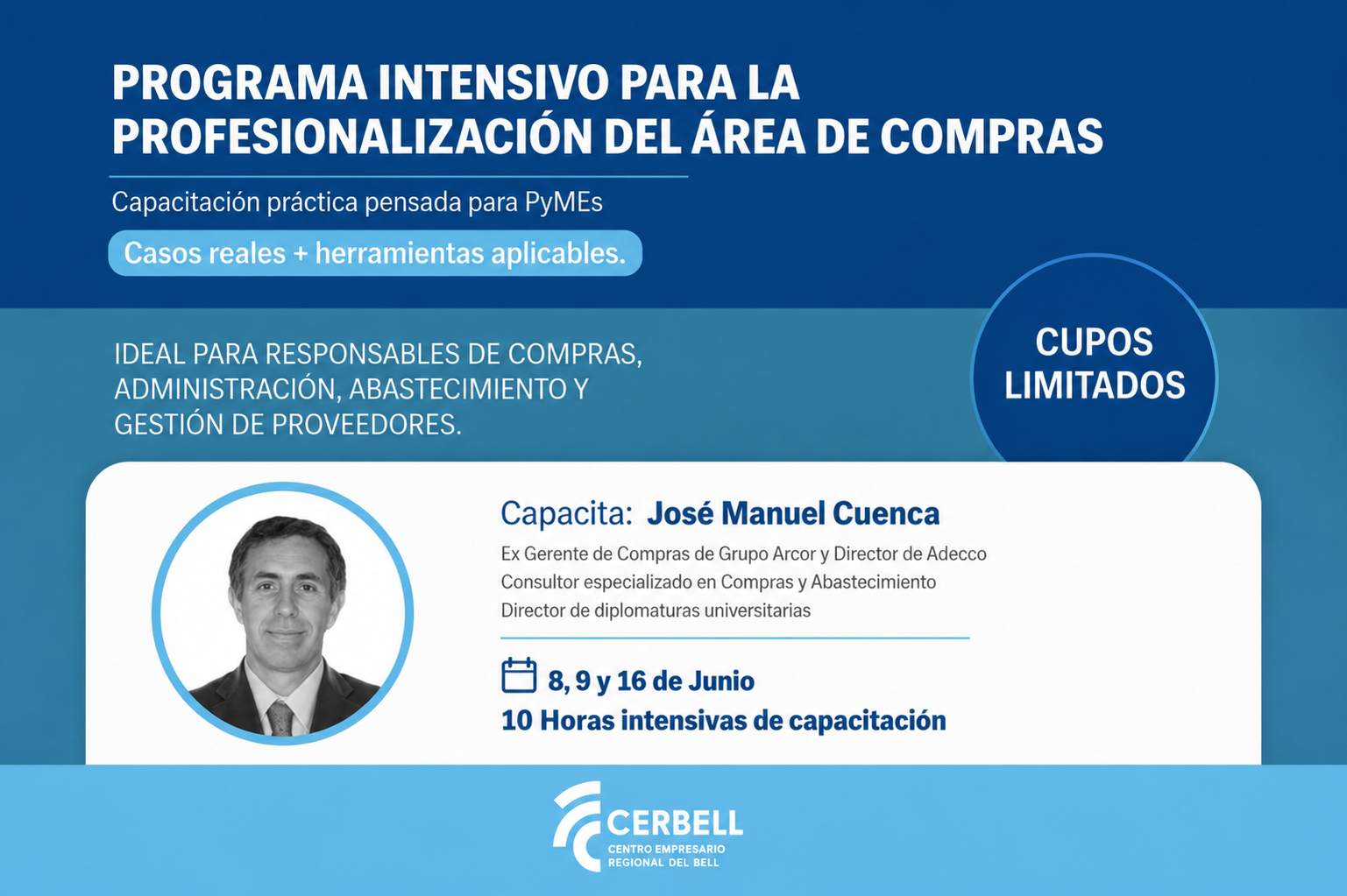 Programa intensivo para profesionalizar&nbsp;compras