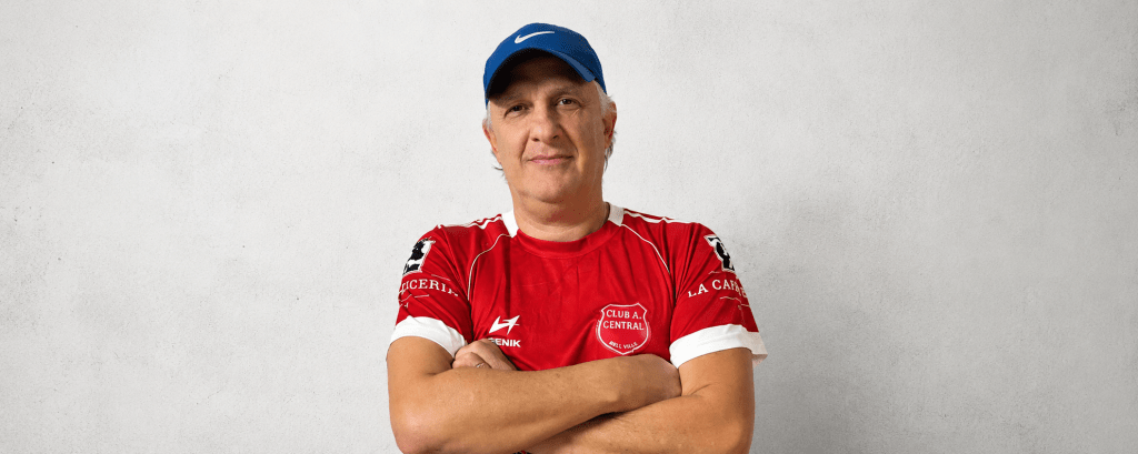 Aníbal Muggione fue anunciado como nuevo director técnico del Fútbol Mayor del Club Atlético Central.