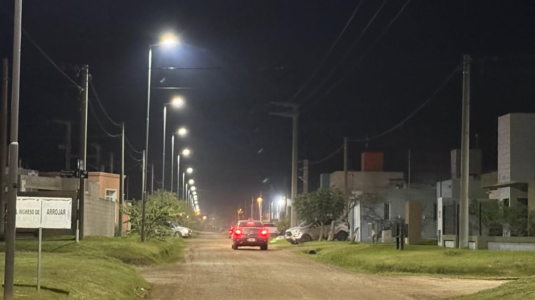 Bell Ville suma nuevas luminarias&nbsp;LED