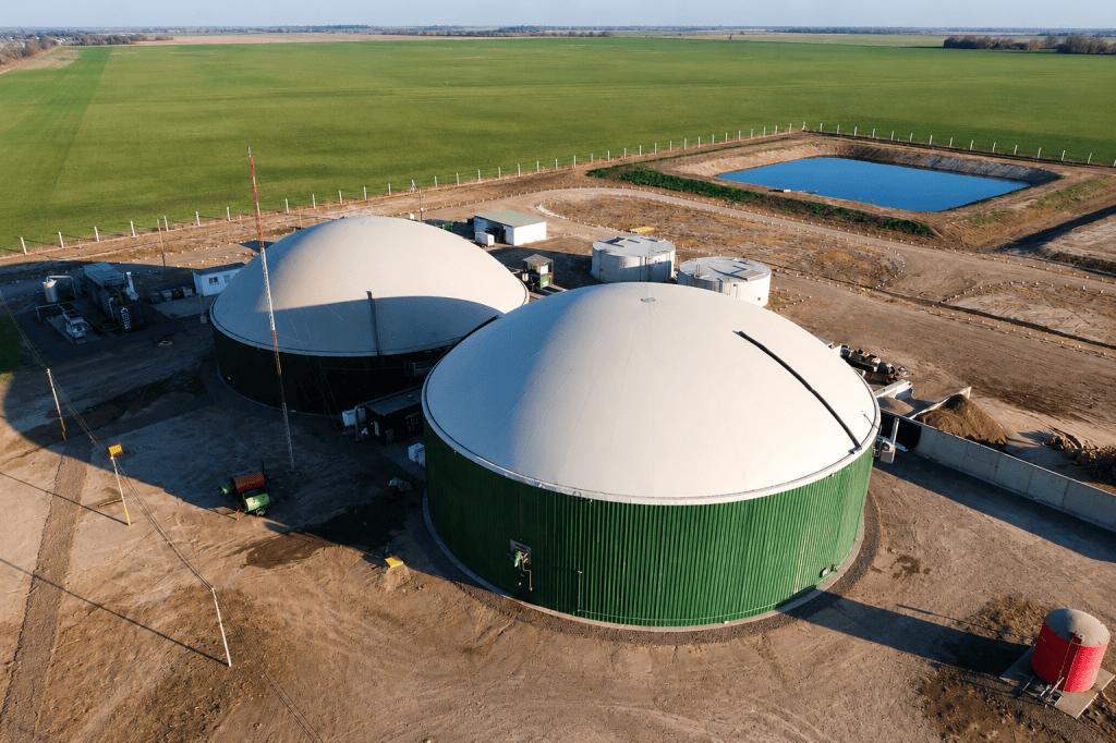 Planta de ARBIO dedicada a la valorización de residuos orgánicos para generar energía renovable y productos de valor agronómico.