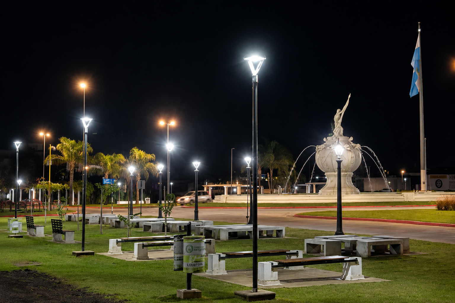La costanera suma nueva iluminación&nbsp;LED