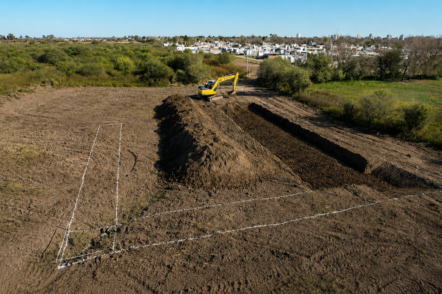 Comenzó una obra hídrica estratégica para Bell&nbsp;Ville